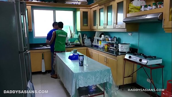 Daddy Barebacks Asian Twink Marcon
