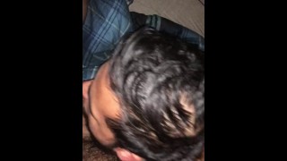 hairy Indian sucks off high school black friend