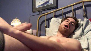 TWINK SAD BOY JERKS HIS COCK